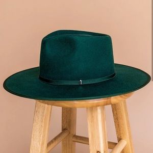 NWT Emerald Green Billie Rancher Hat Dressed in LALA